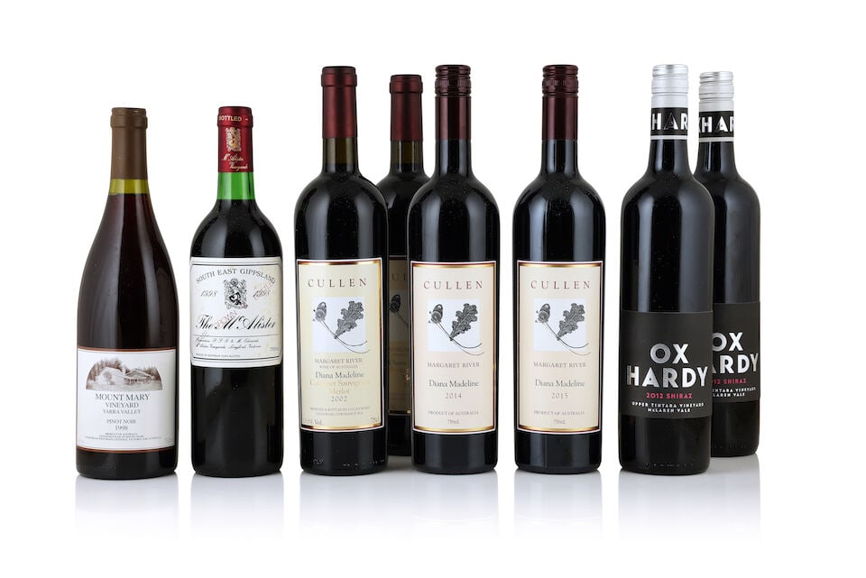 McWilliams, Mount Pleasant Richard Hermitage, 1961 (1 x 750ml) Cullens, Cabernet Merlot, 1983 (1... - 3