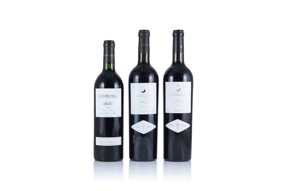 Clos de l'Obac, Priorat, 1994 (1 x 750ml) Alvaro Palacios, Finca Dofi, 1996 (1 x 750ml) Alvaro...: Clos de l'Obac, Priorat, 1994 (1 x 750ml) Region: Spain Alvaro Palacios, Finca Dofi, 1996 (1 x 750ml) Region: Spain Label: marked Alvaro Palacios, Finca Dofi, 2001 (1 x 750ml) Region: Spain Label: