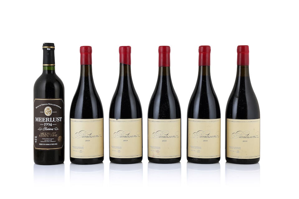 Warwick Estate, Cabernet Franc, 1992 (3 x 750ml) Warwick Estate, Trilogy, 1992 (2 x 750ml) Meerl... - 2