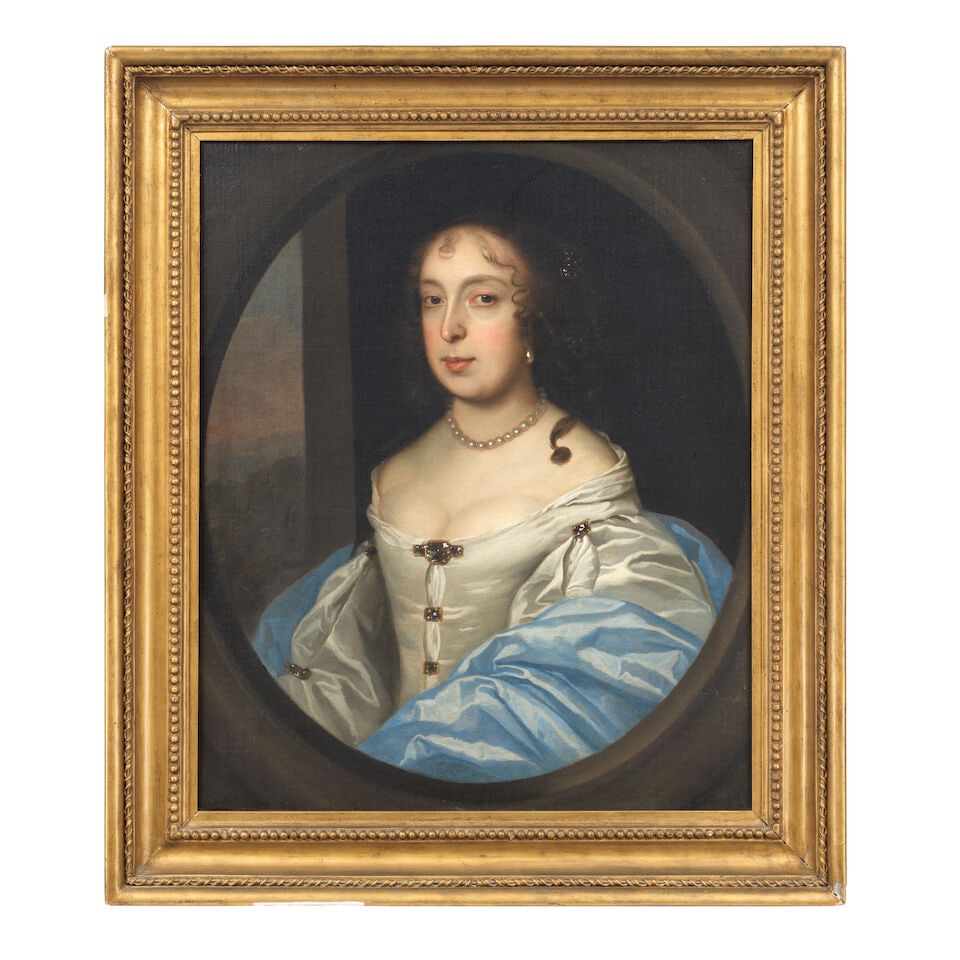 Circle of Sir Peter Lely (Soest 1618-1680 London) Portrait of Lady Mary Trevor (1645-1695), half... - 3
