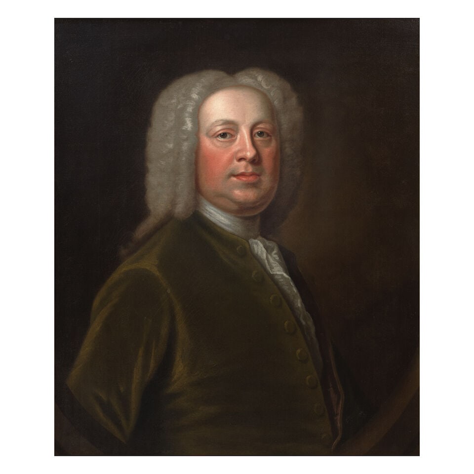 After James Fellowes, 18th Century Portrait of John Puleston (circa 1683-1748) of Pickhill and E... (1 of 3)