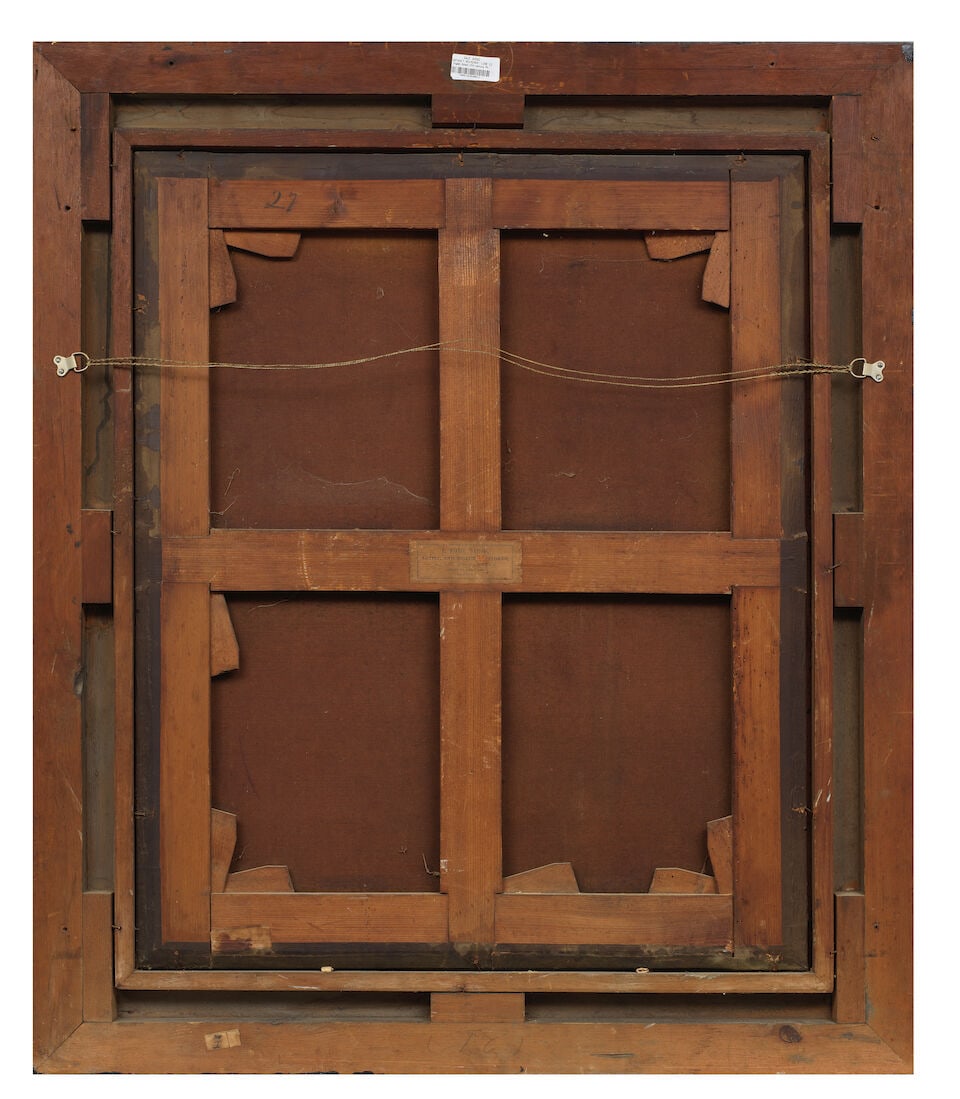 English School, 18th Century Portrait of a gentleman of the Monins family, probably the Rev. Ric... - 3