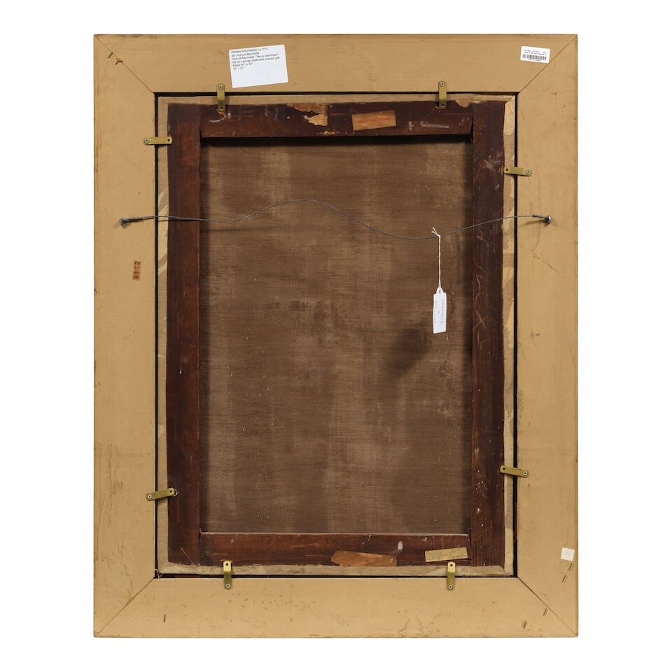 Studio of Sir Joshua Reynolds P.R.A. (Plympton 1723-1792 London) The Piping Boy framed: 108 x 86cm - 2