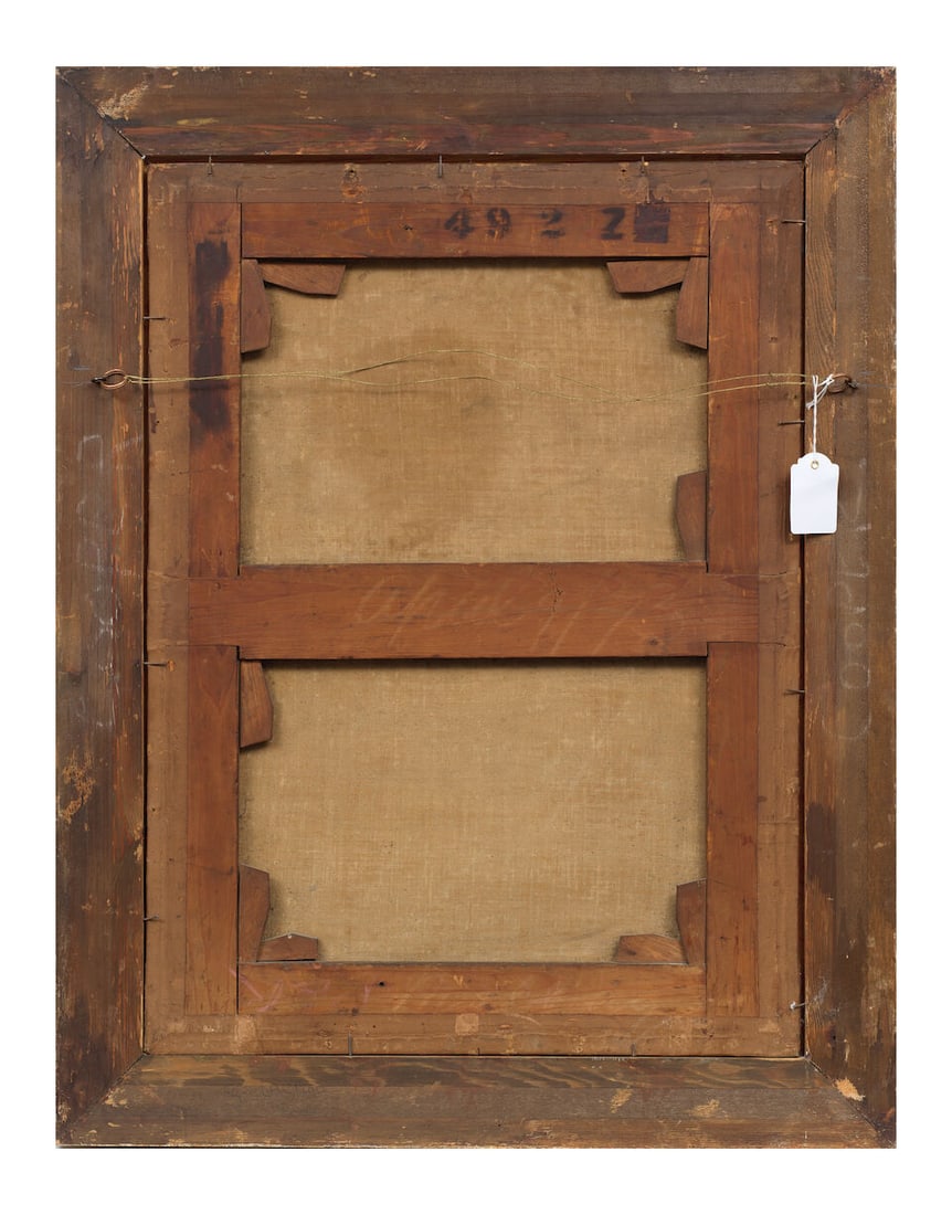 Follower of Joris van Son (Antwerp 1623-1667) A swag of peaches, grapes, apricots and cherries b... - 3