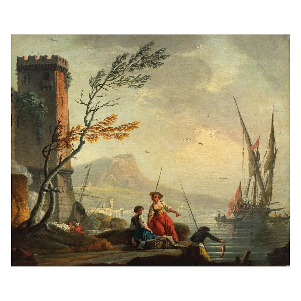 Circle of Charles François Grenier Lacroix, called Lacroix de Marseilles (Paris 1700-1782 B... - 7