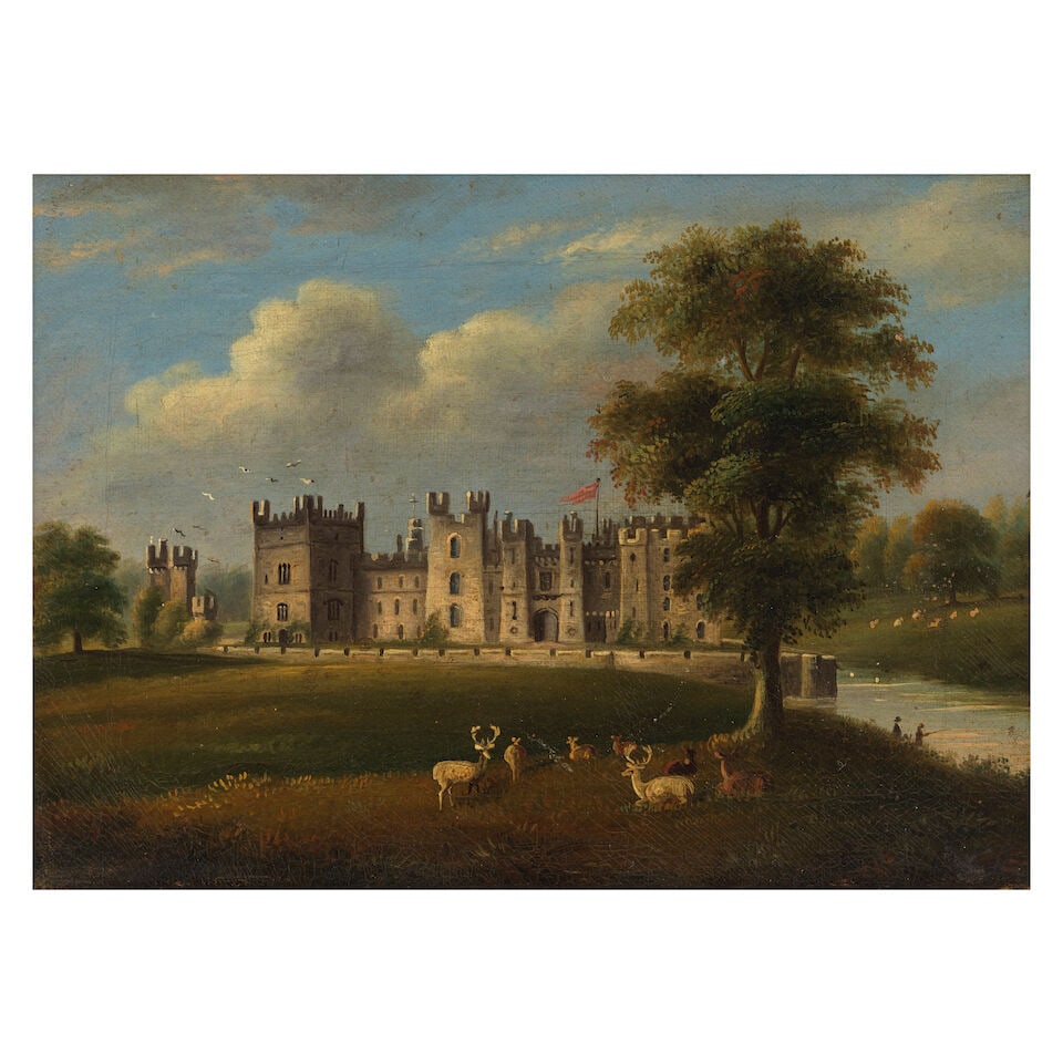 Follower of James Miller (British, active 1773-1791) A view of Raby Castle from the South; and A... - 7