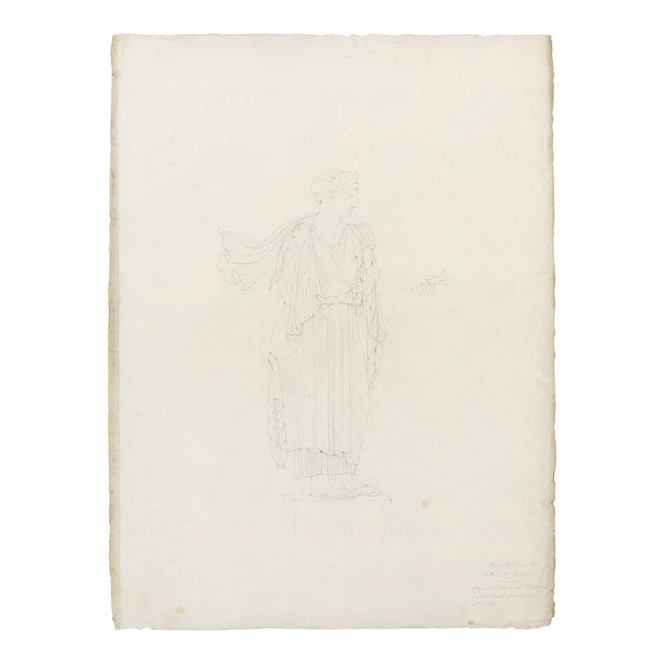 Follower of John Flaxman (York 1755-1826 London) A folio album containing 33 loose-leaf line dra... - 4