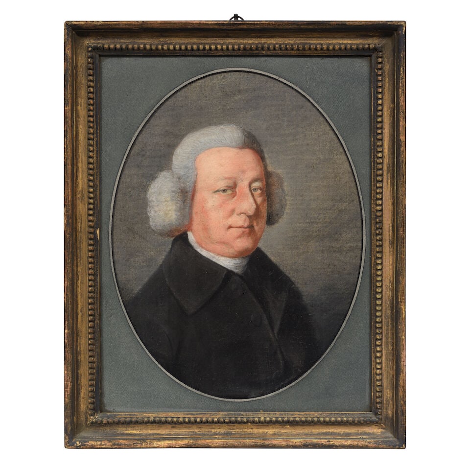 William Parry (Denbighshire 1742-1791 London) Portrait of a gentleman in a red coat and white cr... - 15