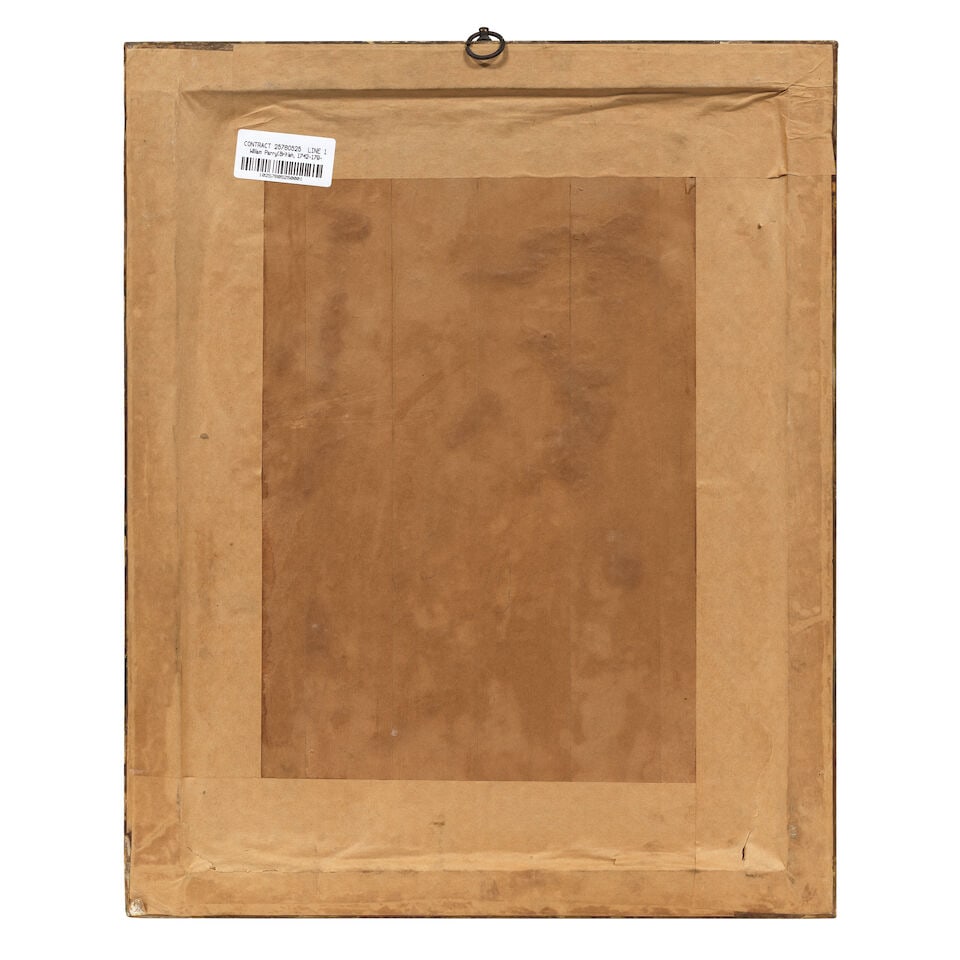 William Parry (Denbighshire 1742-1791 London) Portrait of a gentleman in a red coat and white cr... - 8