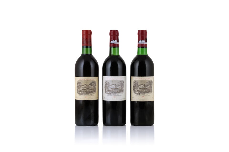 Château Lafite Rothschild, 1970 (1 x 750ml) Château Lafite Rothschild, 1975 (1 x 750ml... (1 of 1)