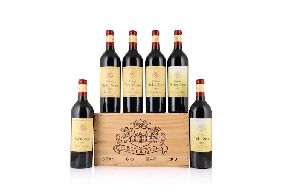 Château Phélan Ségur, 2010 (6 x 750ml) Château Cos Labory, 2010 (6 x 750ml): Château Phélan Ségur, 2010 (6 x 750ml) Region: St Estèphe Label: lightly bin-soiled, one nicked, two faded Château Cos Labory, 2010 (6 x 750ml) Region: St Estèphe Packagi