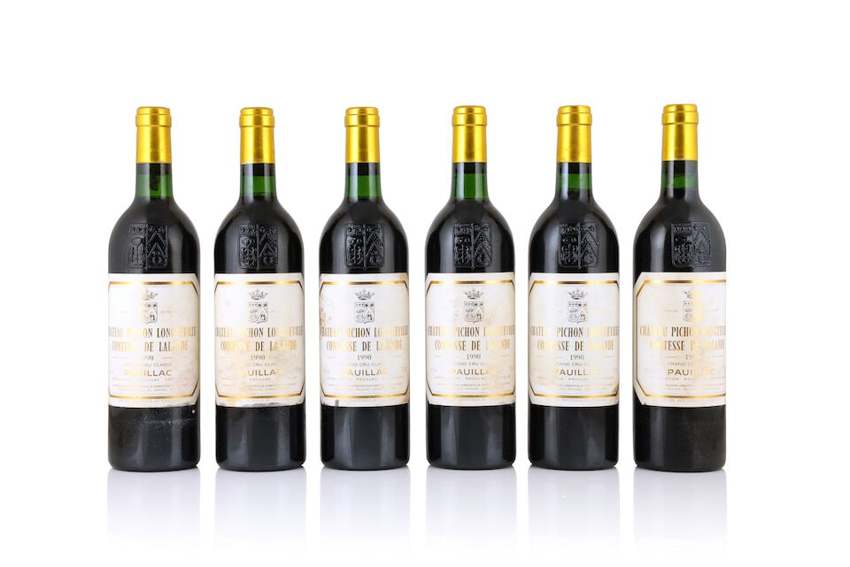 Château Pichon Longueville Comtesse de Lalande, 1990 (12 x 750ml) - 2