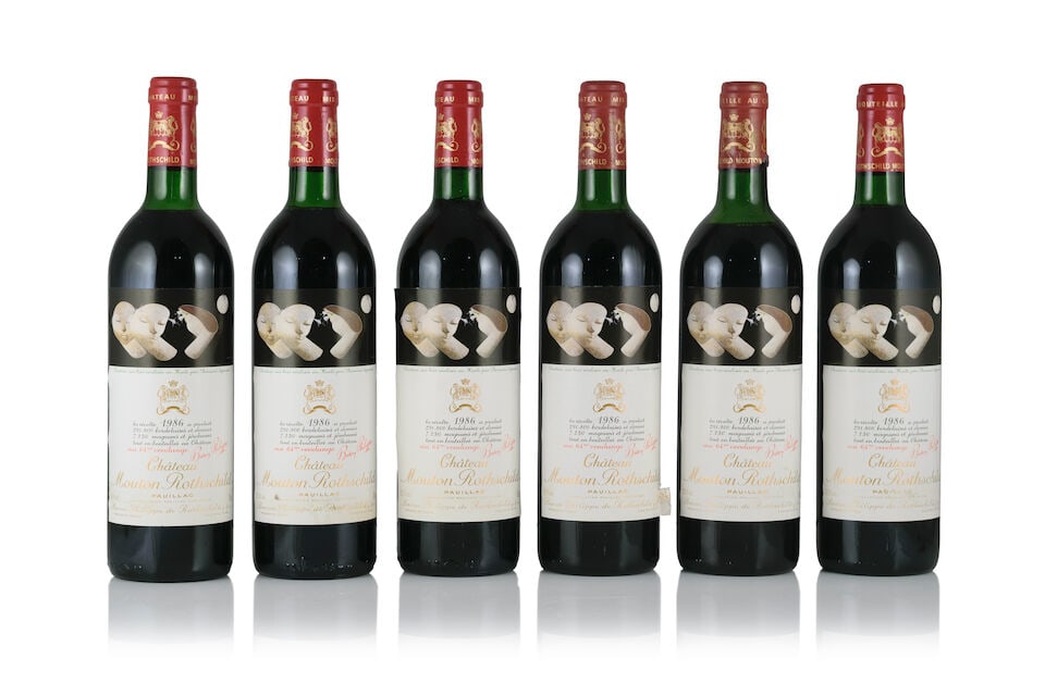 Château Mouton Rothschild, 1986 (12 x 750ml) - 2