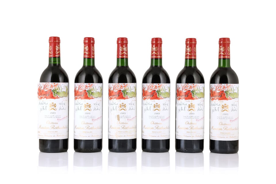 Château Mouton Rothschild, 1989 (6 x 750ml) (1 of 1)