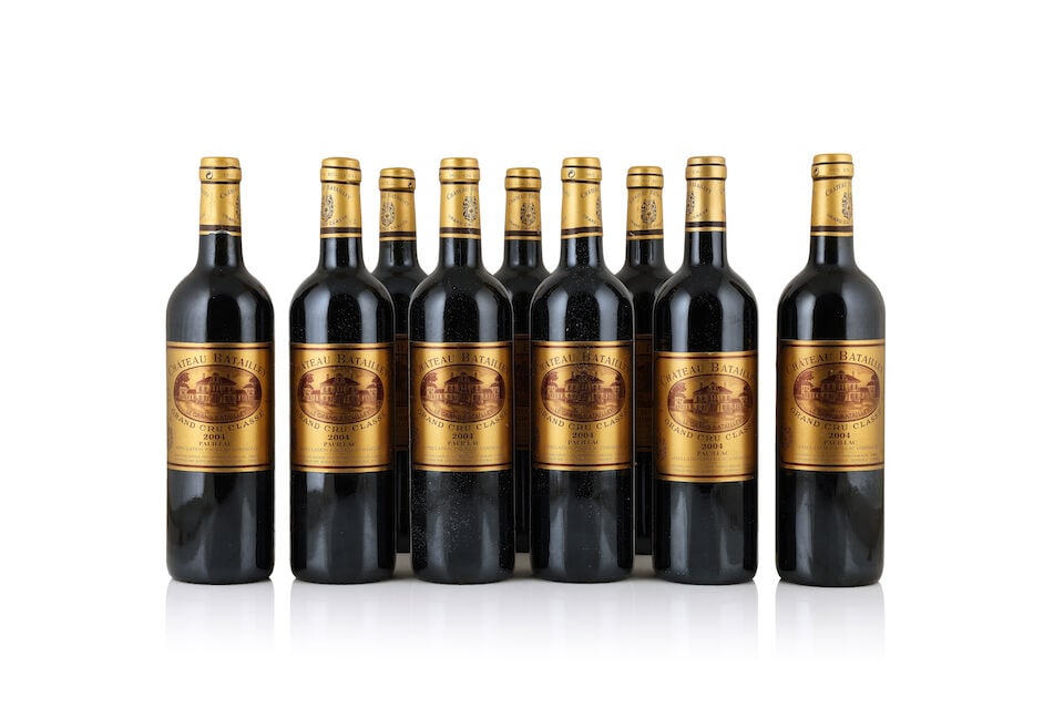 Château Batailley, 2004 (9 x 750ml) Château Batailley, 2005 (6 x 750ml) - 2