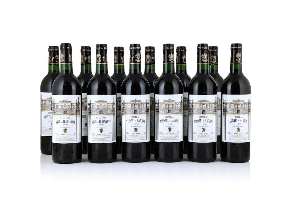 Château Léoville Barton, 1996 (12 x 750ml): Château Léoville Barton, 1996 (12 x 750ml) Region: St. Julien Packaging: original wooden case For further information on this lot please visit Bonhams.com For further information about this