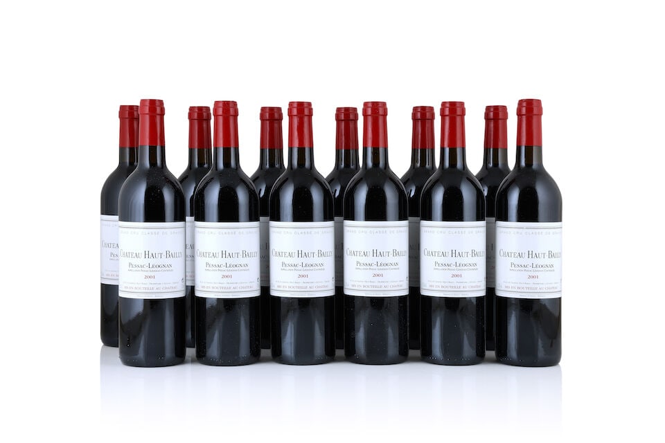 Château Haut-Bailly, 2001 (12 x 750ml): Château Haut-Bailly, 2001 (12 x 750ml) Region: Pessac-Léognan Packaging: original wooden case For further information on this lot please visit Bonhams.com For further information about