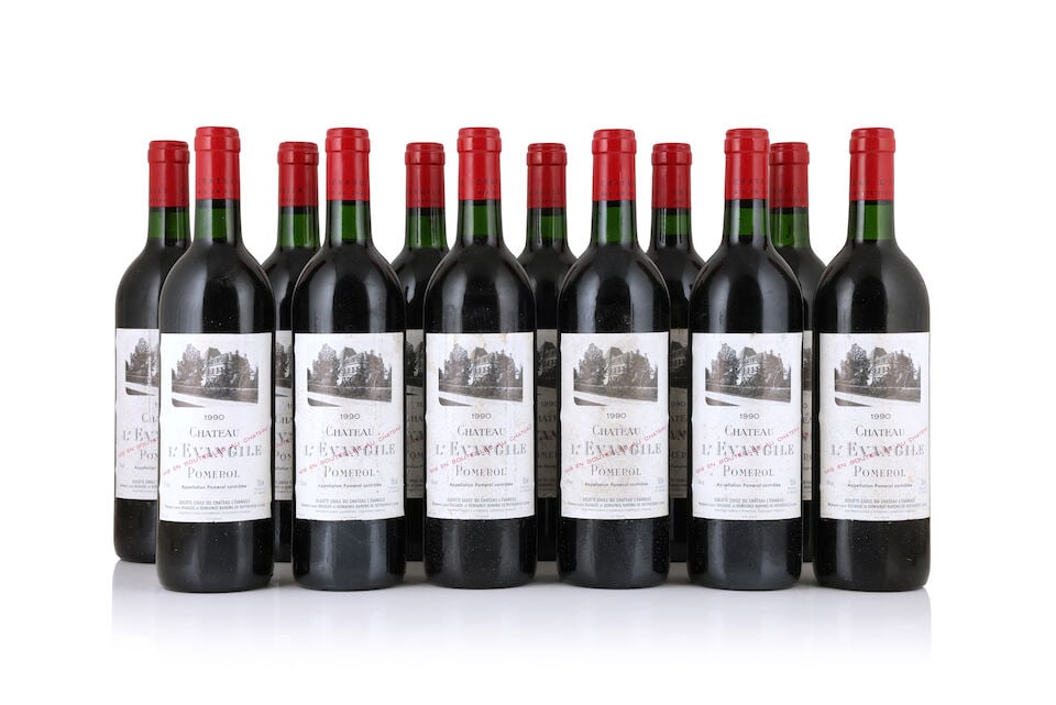 Château l'Evangile, 1990 (12 x 750ml) - 2