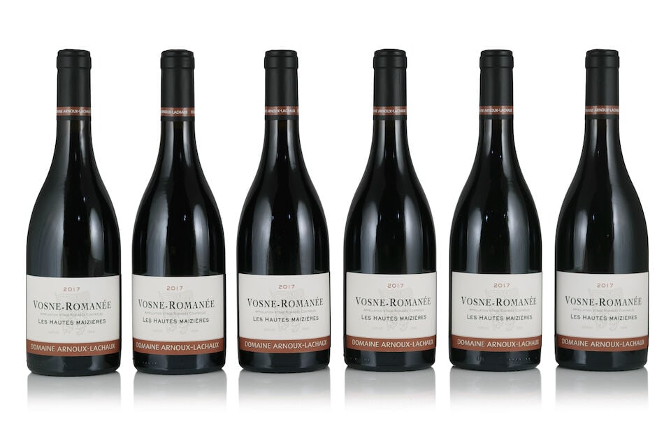 Domaine Arnoux Lachaux Vosne Romanée Les Hautes Maizières, 2017 (6 x 750ml): Domaine Arnoux Lachaux Vosne Romanée Les Hautes Maizières, 2017 (6 x 750ml) Region: Côte de Nuits Packaging: original carton This lot is subject to the following lot symbols: Δ 