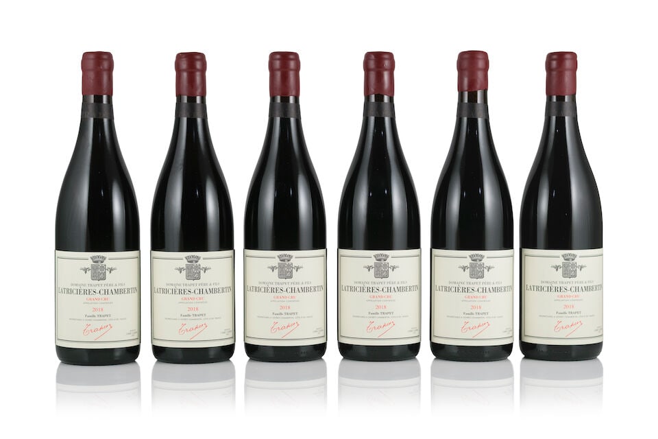 Domaine Trapet, Latricières Chambertin, 2018 (6 x 750ml): Domaine Trapet, Latricières Chambertin, 2018 (6 x 750ml) Region: Côte de Nuits Packaging: original carton This lot is subject to the following lot symbols: Δ Δ VAT at the