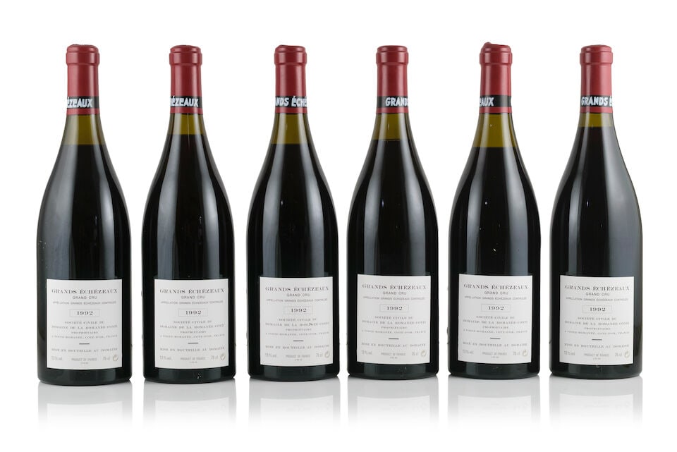 Domaine de la Romanée-Conti, Grands-Echézeaux, 1992 (6 x 750ml) - 2