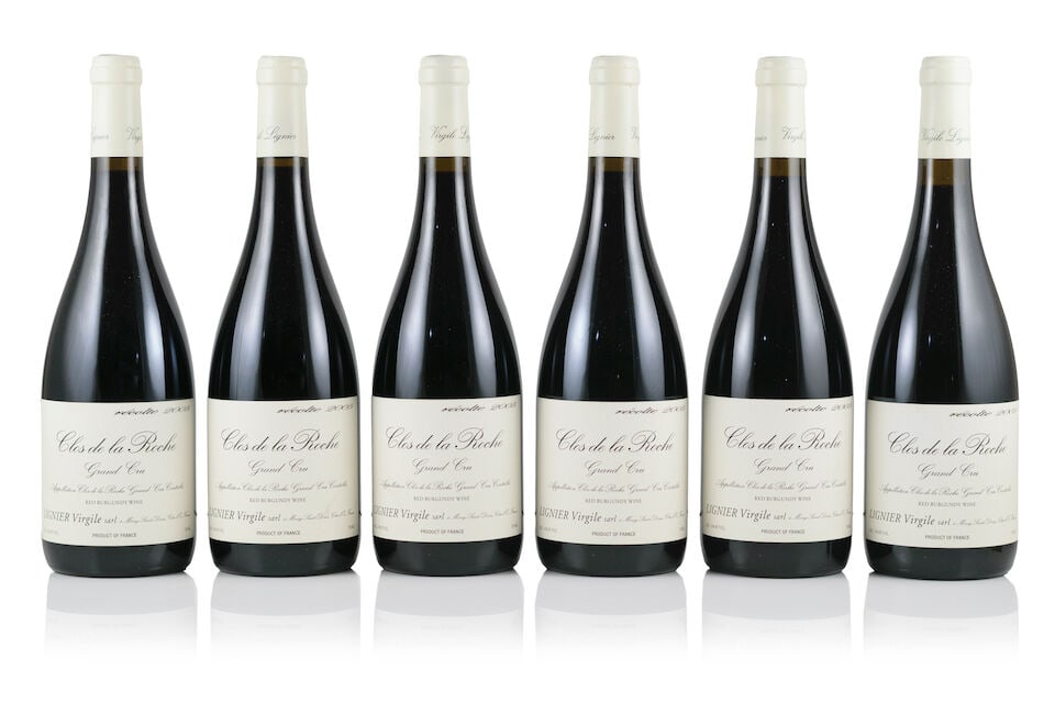 Domaine Virgile Lignier, Clos de la Roche, 2005 (6 x 750ml): Domaine Virgile Lignier, Clos de la Roche, 2005 (6 x 750ml) Region: Côte de Nuits Label: lightly bin-soiled labels For further information on this lot please visit Bonhams.com For further informa