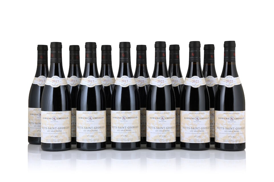 Domaine Chevillon, Nuits St Georges 1er Cru, Les Vaucrains, 2017 (12 x 750ml) Domaine Chevillon,...: Domaine Chevillon, Nuits St Georges 1er Cru, Les Vaucrains, 2017 (12 x 750ml) Region: Côte de Nuits Packaging: original carton Domaine Chevillon, Nuits St Georges 1er Cru, Les Vaucrains, 2022 (6