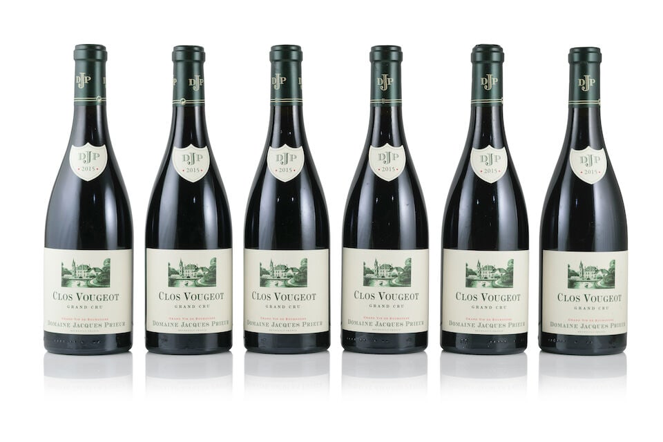 Domaine Jacques Prieur, Clos Vougeot, 2015 (6 x 750ml): Domaine Jacques Prieur, Clos Vougeot, 2015 (6 x 750ml) Region: Côte de Nuits Packaging: original carton This lot is subject to the following lot symbols: Δ Δ VAT at the prevailing rate