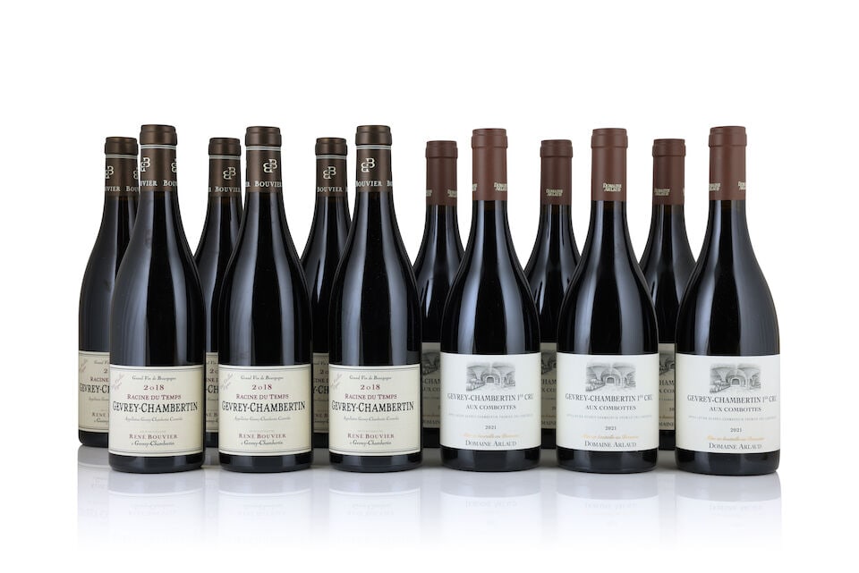 René Bouvier, Gevrey-Chambertin Racines du Temps Très Vielles Vignes, 2018 (6 x 750ml)...: René Bouvier, Gevrey-Chambertin Racines du Temps Très Vielles Vignes, 2018 (6 x 750ml) Region: Côte de Nuits Packaging: original carton Domaine Arlaud, Gevrey-Chambertin 1er Cru Aux Com