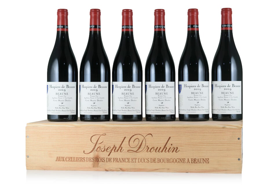 Joseph Drouhin, Hospices de Beaune, Beaune 1er Cru Cuvée Maurice Drouhin, 2020 (12 x 750ml): Joseph Drouhin, Hospices de Beaune, Beaune 1er Cru Cuvée Maurice Drouhin, 2020 (12 x 750ml) Region: Côte de Beaune Packaging: 2 x original cartons This lot is subject to the following lot