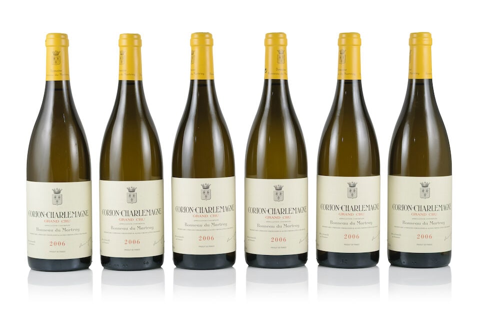 Bonneau du Martray, Corton-Charlemagne, 2006 (6 x 750ml): Bonneau du Martray, Corton-Charlemagne, 2006 (6 x 750ml) Region: Côte de Beaune Packaging: original wooden case For further information on this lot please visit Bonhams.com For further