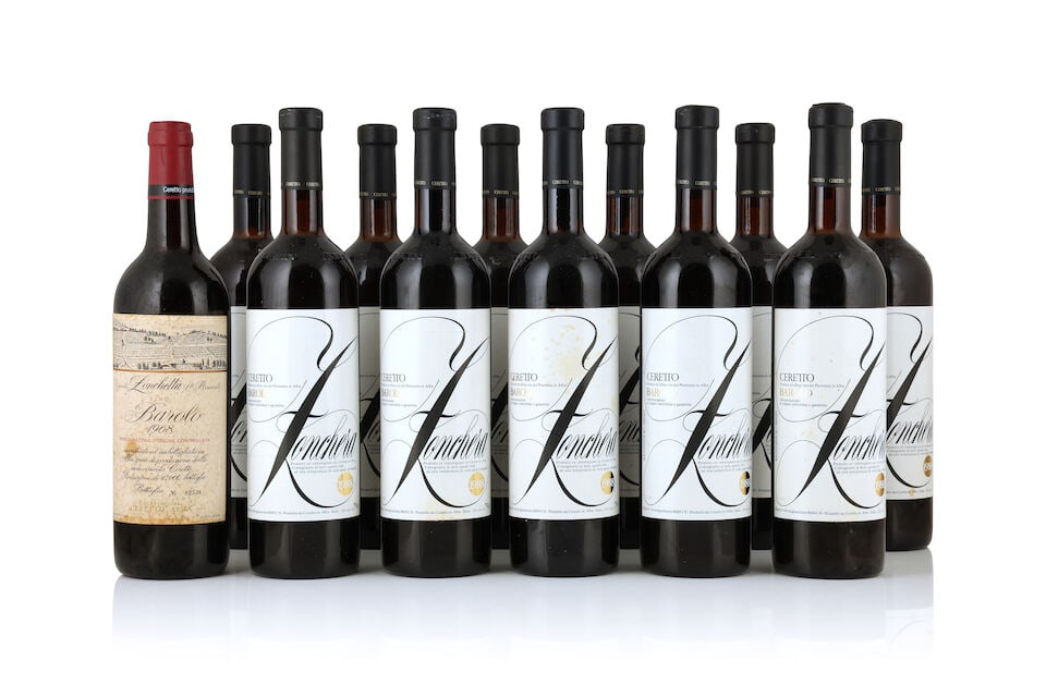 Ceretto, Barolo Zonchera, 1988 (11 x 750ml) Ceretto, Barolo Vigneto Zonchetta Brunate, 1968 (1 ... - 2