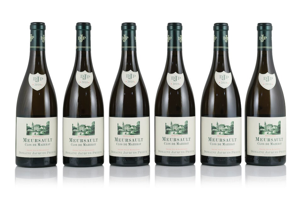 Domaine Jacques Prieur, Meursault Clos de Mazeray Monopole, 2019 (6 x 750ml): Domaine Jacques Prieur, Meursault Clos de Mazeray Monopole, 2019 (6 x 750ml) Region: Côte de Beaune Packaging: original wooden case This lot is subject to the following lot symbols: Δ Δ