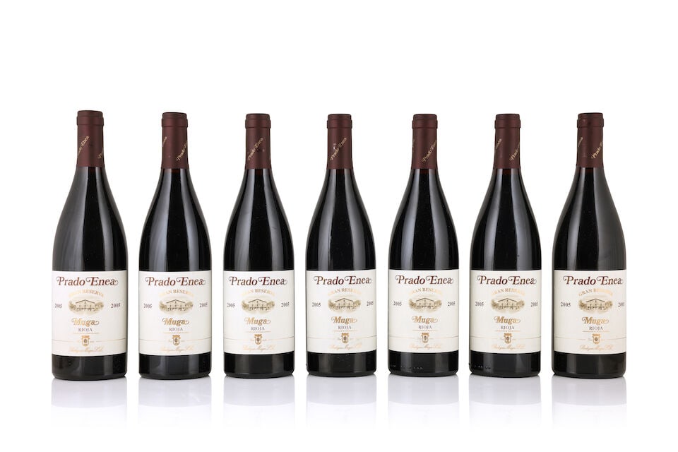 Muga, Prado Enea Gran Reserva, 2005 (7 x 750ml): Muga, Prado Enea Gran Reserva, 2005 (7 x 750ml) Region: Rioja For further information on this lot please visit Bonhams.com For further information about this lot please visit the lot listing