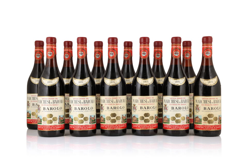 Marchesi di Barolo, Barolo, 1971 (12 x 750ml) - 2
