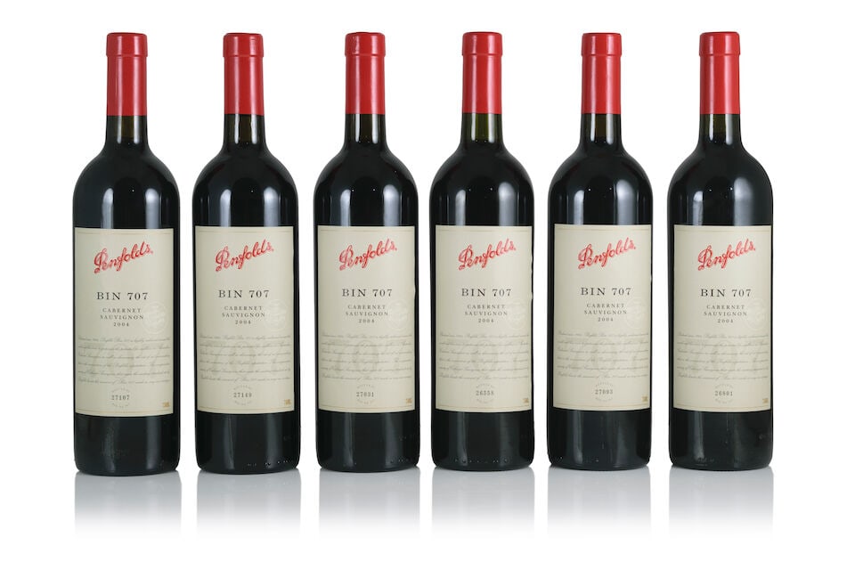 Penfolds, Bin 707 Cabernet Sauvignon, 2004 (6 x 750ml) (1 of 1)