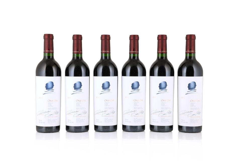 Opus One, 2015 (6 x 750ml): Opus One, 2015 (6 x 750ml) Region: Napa Valley Miscellaneous: French import labels For further information on this lot please visit Bonhams.com For further information about this lot please visit