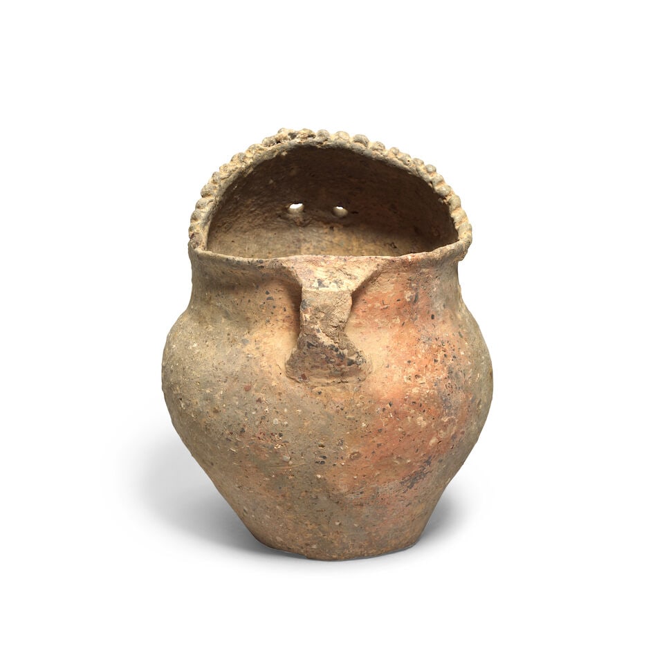 A GREY POTTERY 'OWL' JUG Qijia culture, Neolithic - 3