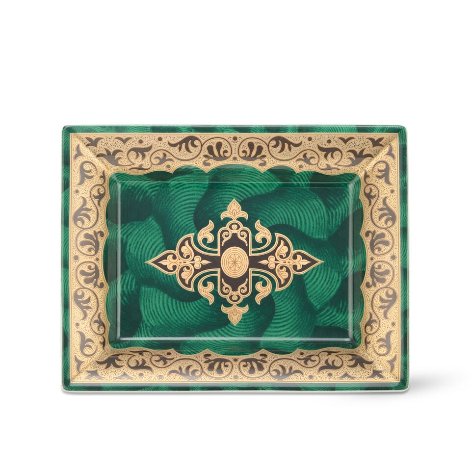 Patek Philippe. A Limoges porcelain dish Circa 2010: Patek Philippe. A Limoges porcelain dish Date: Circa 2010 Size: 4cm high x 15.5cm wide x 20cm long Accompaniments: Outer card For further information on this lot please visit Bonhams.com For