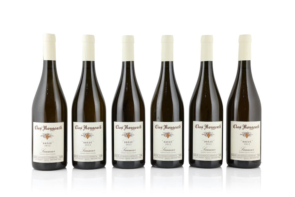Clos Rougeard, Saumur-Champigny Brézé, 2012 (6 x 750ml): Clos Rougeard, Saumur-Champigny Brézé, 2012 (6 x 750ml) Region: Loire This lot is subject to the following lot symbols: Δ Δ VAT at the prevailing rate on Hammer Price and Buyer's P