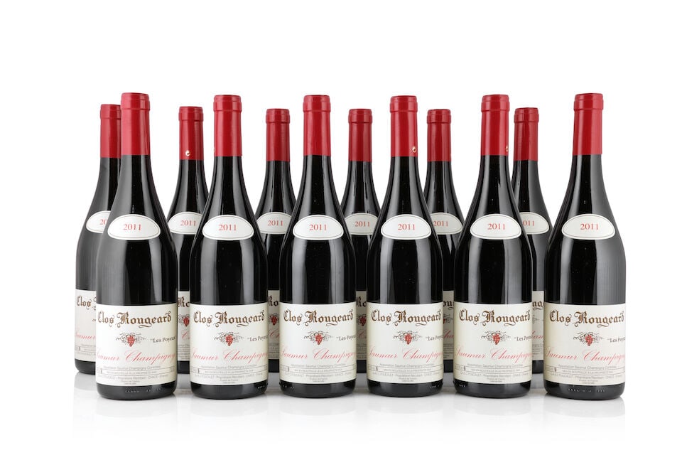 Clos Rougeard, Saumur-Champigny Les Poyeux, 2011 (12 x 750ml): Clos Rougeard, Saumur-Champigny Les Poyeux, 2011 (12 x 750ml) Region: Loire Packaging: 2 x original cartons This lot is subject to the following lot symbols: Δ Δ VAT at the prevailing rate o