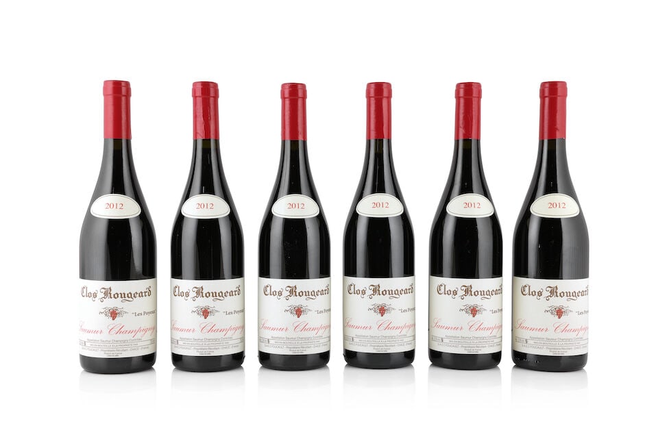 Clos Rougeard, Saumur-Champigny Les Poyeux, 2012 (6 x 750ml): Clos Rougeard, Saumur-Champigny Les Poyeux, 2012 (6 x 750ml) Region: Loire This lot is subject to the following lot symbols: Δ Δ VAT at the prevailing rate on Hammer Price and Buyer's Premiu