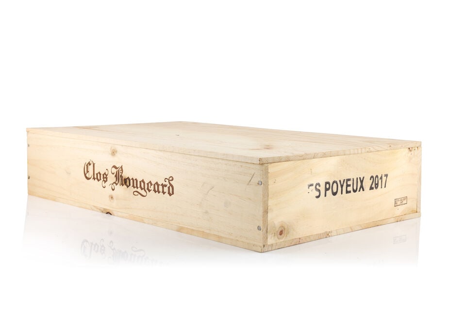 Clos Rougeard, Saumur-Champigny Les Poyeux, 2017 (6 x 750ml): Clos Rougeard, Saumur-Champigny Les Poyeux, 2017 (6 x 750ml) Region: Loire Packaging: original wooden case This lot is subject to the following lot symbols: Δ Δ VAT at the prevailing rate on
