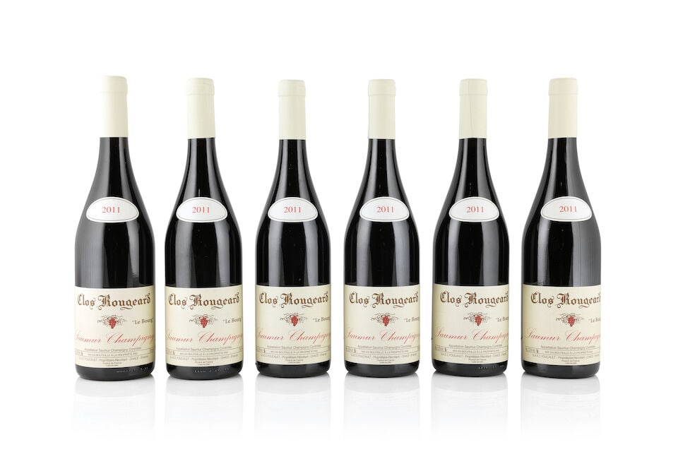 Clos Rougeard, Saumur-Champigny Le Bourg, 2011 (6 x 750ml): Clos Rougeard, Saumur-Champigny Le Bourg, 2011 (6 x 750ml) Region: Loire This lot is subject to the following lot symbols: Δ Δ VAT at the prevailing rate on Hammer Price and Buyer's Premium.
