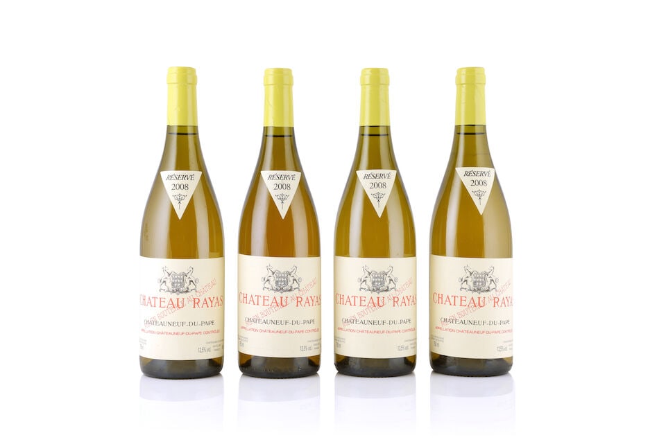 Château Rayas, Châteauneuf-du-Pape Blanc, 2008 (4 x 750ml) (1 of 1)