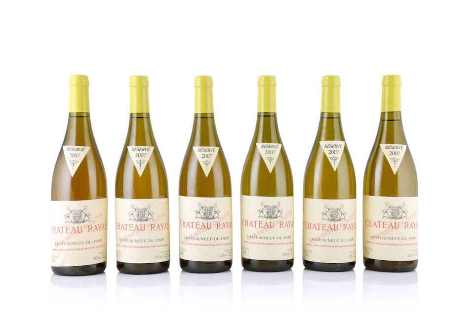 Château Rayas, Châteauneuf-du-Pape Blanc, 2007 (6 x 750ml) (1 of 1)