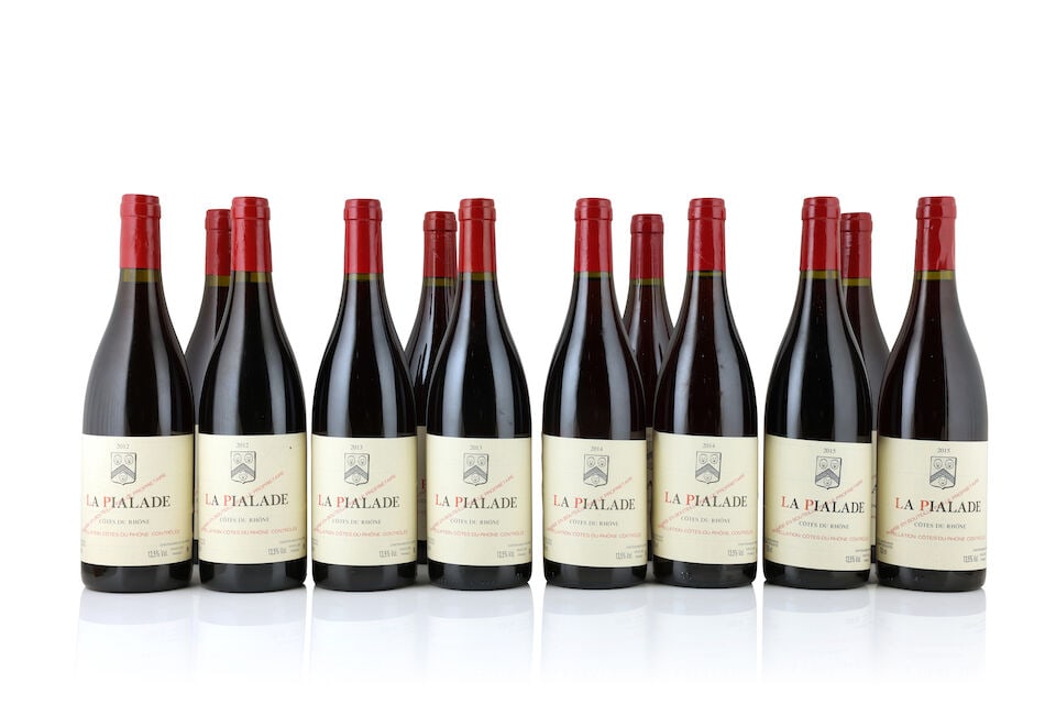 Château Rayas, La Pialade, Côtes du Rhône, 2012 (3 x 750ml) Château Rayas, ...: Château Rayas, La Pialade, Côtes du Rhône, 2012 (3 x 750ml) Region: Rhône Valley Label: 1 nicked, 1 creased & peeling Château Rayas, La Pialade, Côtes du Rhône, 2013