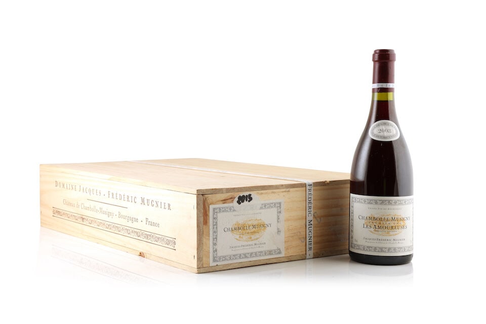 Domaine Jacques-Frédéric Mugnier, Chambolle-Musigny 1er Cru Les Amoureuses, 2008 (1 x ...: Domaine Jacques-Frédéric Mugnier, Chambolle-Musigny 1er Cru Les Amoureuses, 2008 (1 x 750ml) Region: Côte de Nuits Domaine Jacques-Frédéric Mugnier, Chambolle-Musigny, 2015 (6
