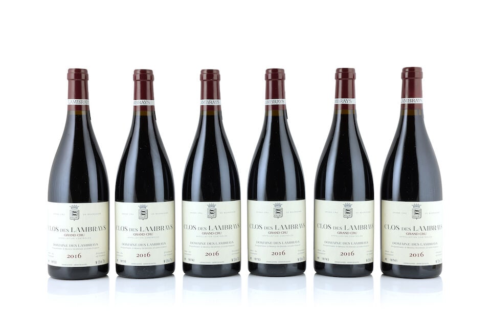 Domaine des Lambrays, Clos des Lambrays, 2016 (6 x 750ml): Domaine des Lambrays, Clos des Lambrays, 2016 (6 x 750ml) Region: Côte de Nuits This lot is subject to the following lot symbols: Δ Δ VAT at the prevailing rate on Hammer Price and Buye
