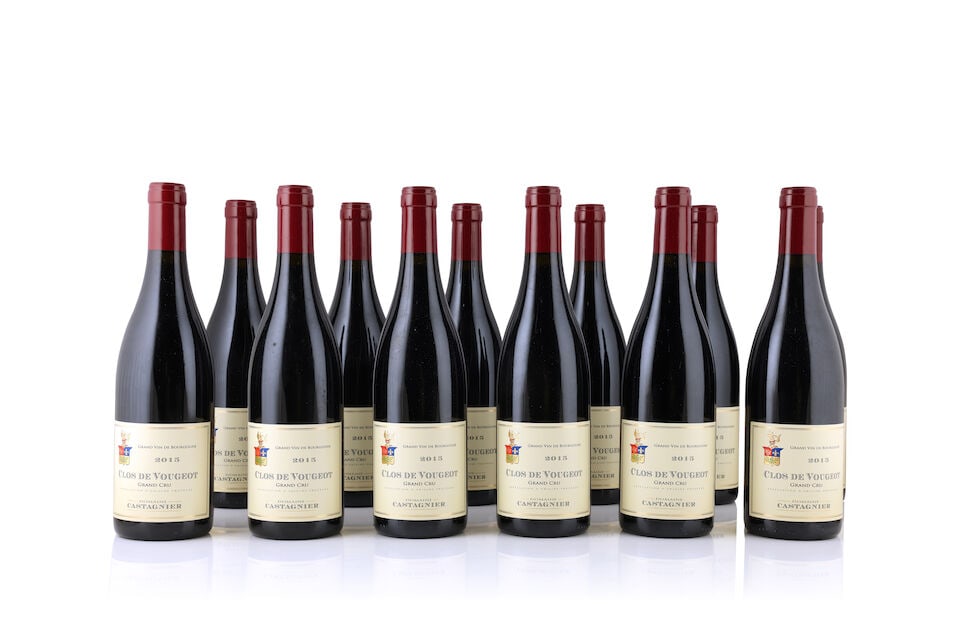 Domaine Castagnier, Clos de Vougeot, 2015 (12 x 750ml): Domaine Castagnier, Clos de Vougeot, 2015 (12 x 750ml) Region: Côte de Nuits This lot is subject to the following lot symbols: Δ Δ VAT at the prevailing rate on Hammer Price and Buyer's